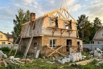 Надстройка мансарды из пенобетона D300/D400