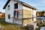 Вентилируемый фасад на стенах из пенобетона